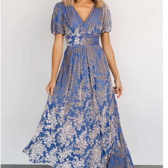 Baltic Born Dresses Baltic Born Leslie Velvet Maxi Poshmark
